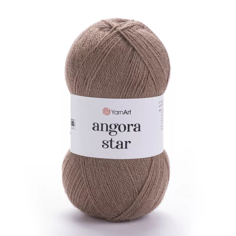 Příze Angora Star - světle hnědá YarnArt