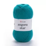 Příze Angora Star - světle smaragdová