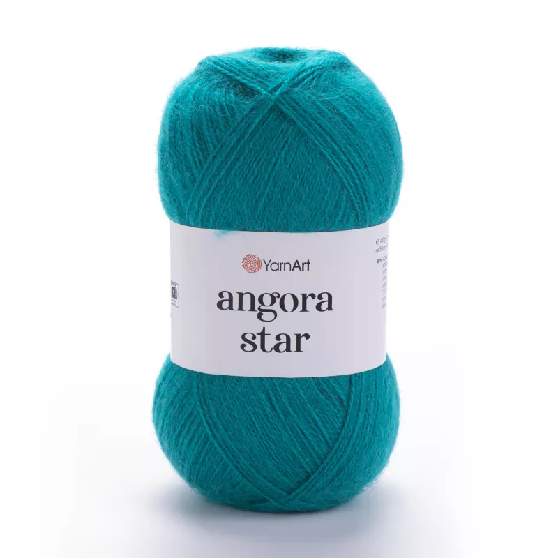 Příze Angora Star - světle smaragdová YarnArt
