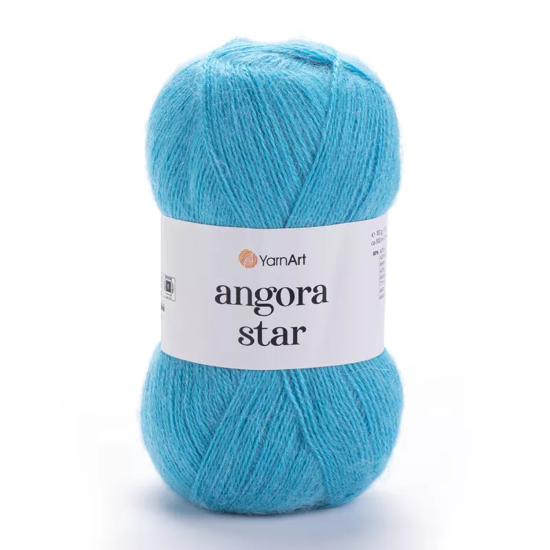 Příze Angora Star - světle tyrkysová YarnArt