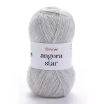 Příze Angora Star - světlounce šedá