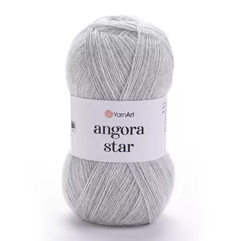 Příze Angora Star - světlounce šedá YarnArt