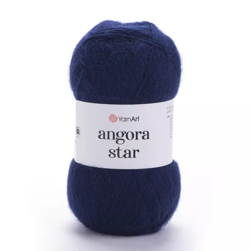 Příze Angora Star - tmavě modrá YarnArt