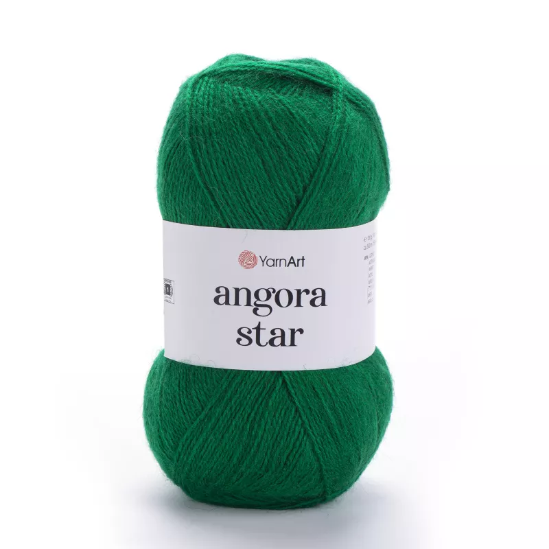 Příze Angora Star - tmavě zelená YarnArt