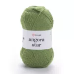 Příze Angora Star - zelená