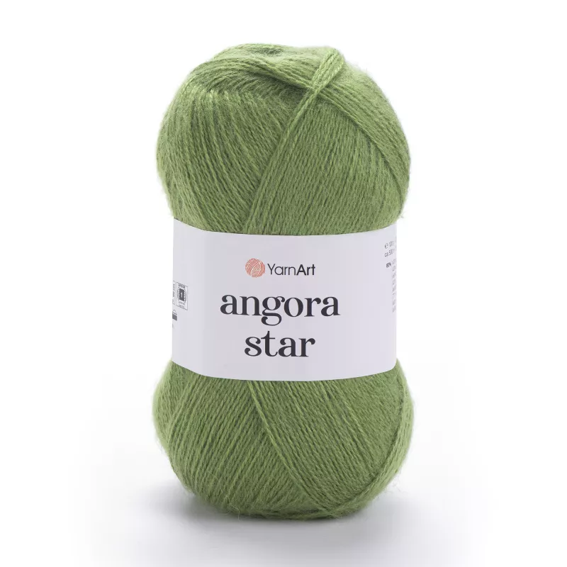 Příze Angora Star - zelená YarnArt