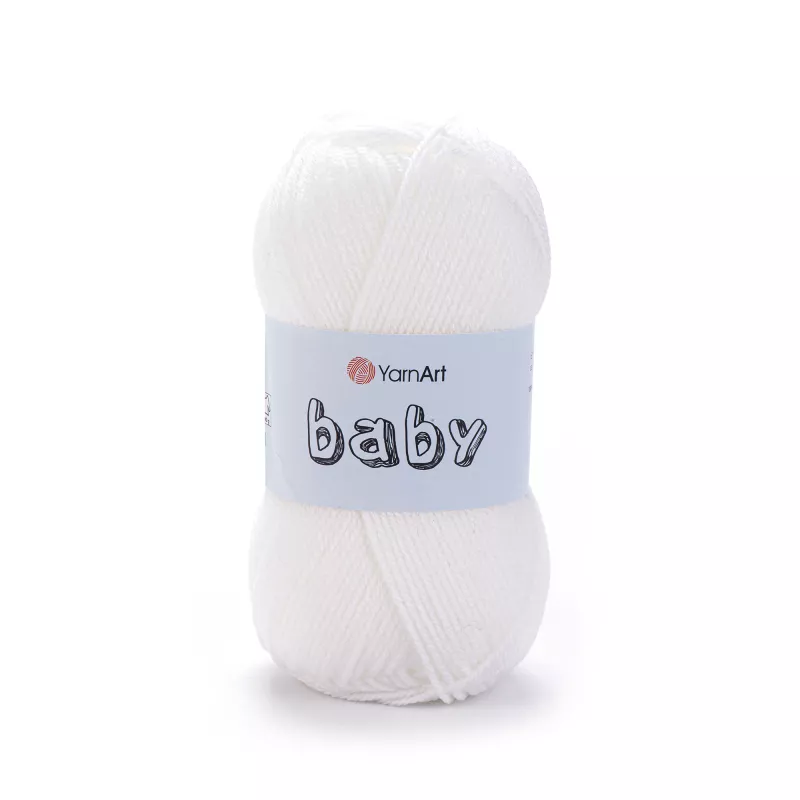 Příze Baby - bílá YarnArt
