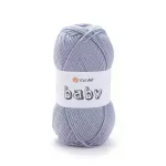 Příze Baby - modrošedá