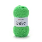 Příze Baby - neonově zelená