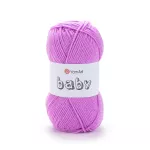 Příze Baby - růžovofialková