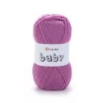 Příze Baby - růžovofialová