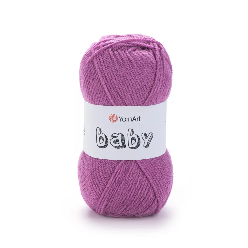 Příze Baby - růžovofialová YarnArt