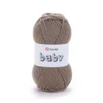 Příze Baby - světle hnědá