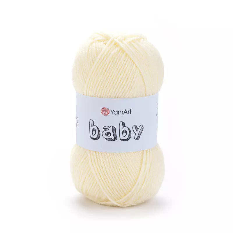 Příze Baby - světle žlutá YarnArt