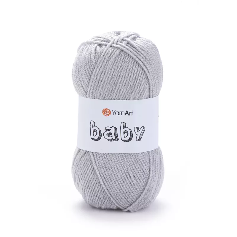 Příze Baby - světlounce šedá YarnArt