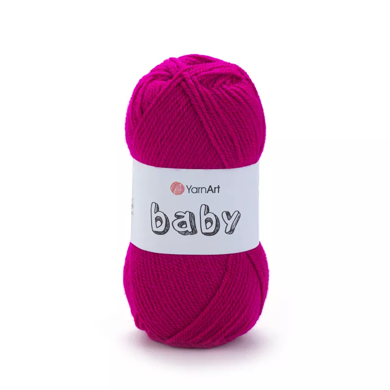 Příze Baby - tmavě růžová YarnArt