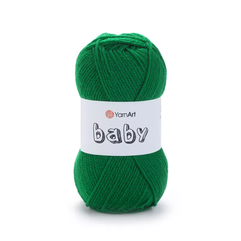 Příze Baby - tmavě zelená YarnArt