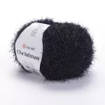Příze Christmas - černá