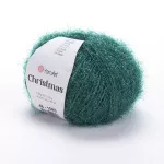 Příze Christmas - smaragdová