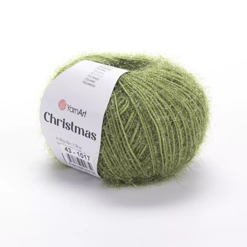 Příze Christmas - zelená YarnArt