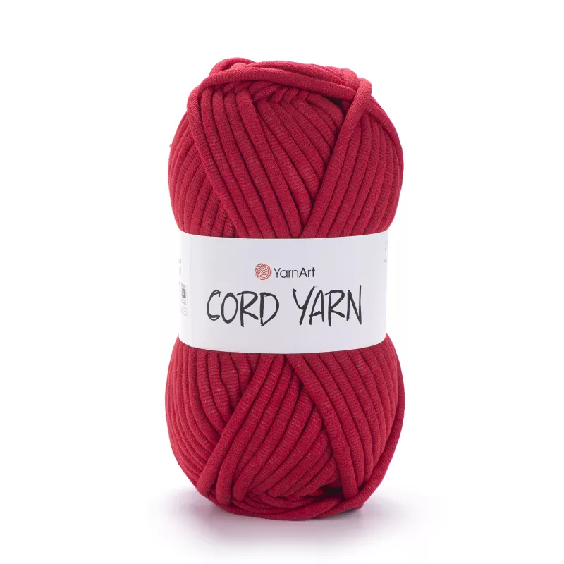 Příze Cord Yarn - červená YarnArt