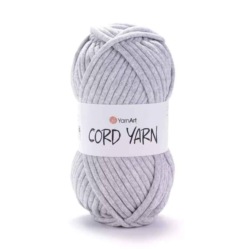 Příze Cord Yarn - světle šedá YarnArt