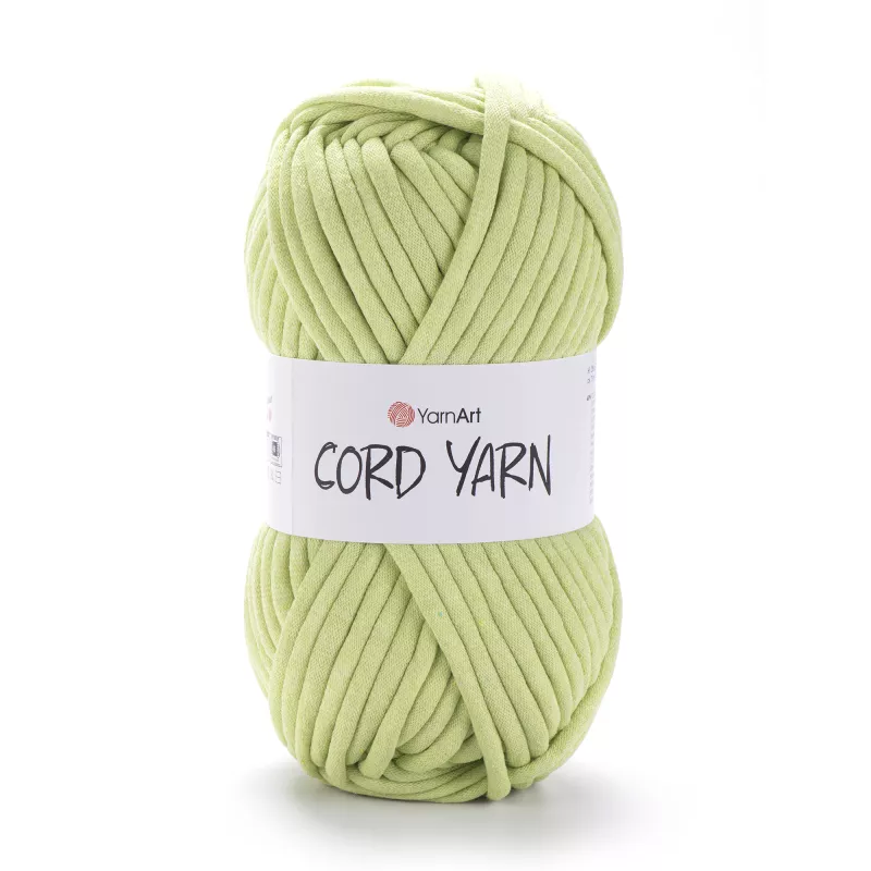 Příze Cord Yarn - světle zelená YarnArt
