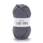 Příze Cord Yarn - tmavě šedá