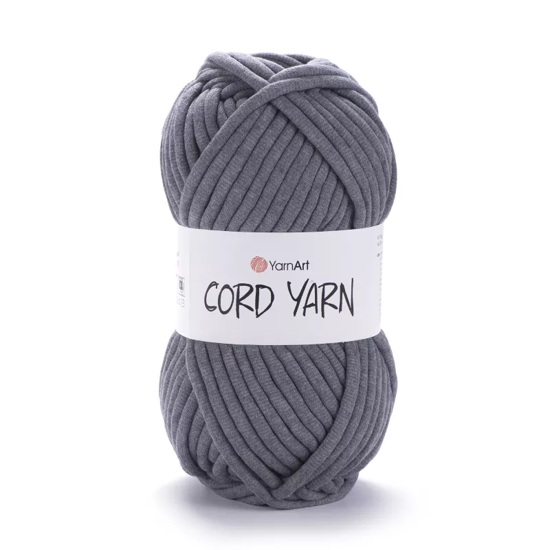 Příze Cord Yarn - tmavě šedá YarnArt