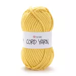 Příze Cord Yarn - tmavě žlutá