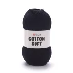 Příze Cotton Soft - černá