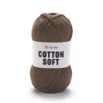 Příze Cotton Soft - hnědá