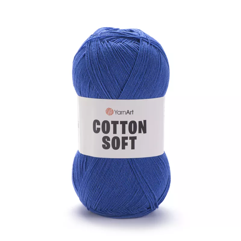 Příze Cotton Soft - modrá YarnArt