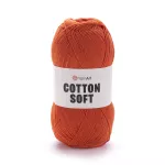 Příze Cotton Soft - rezavá