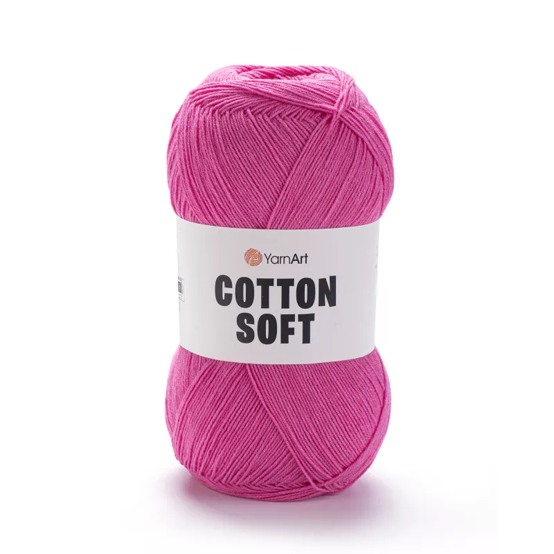 Příze Cotton Soft - růžová YarnArt