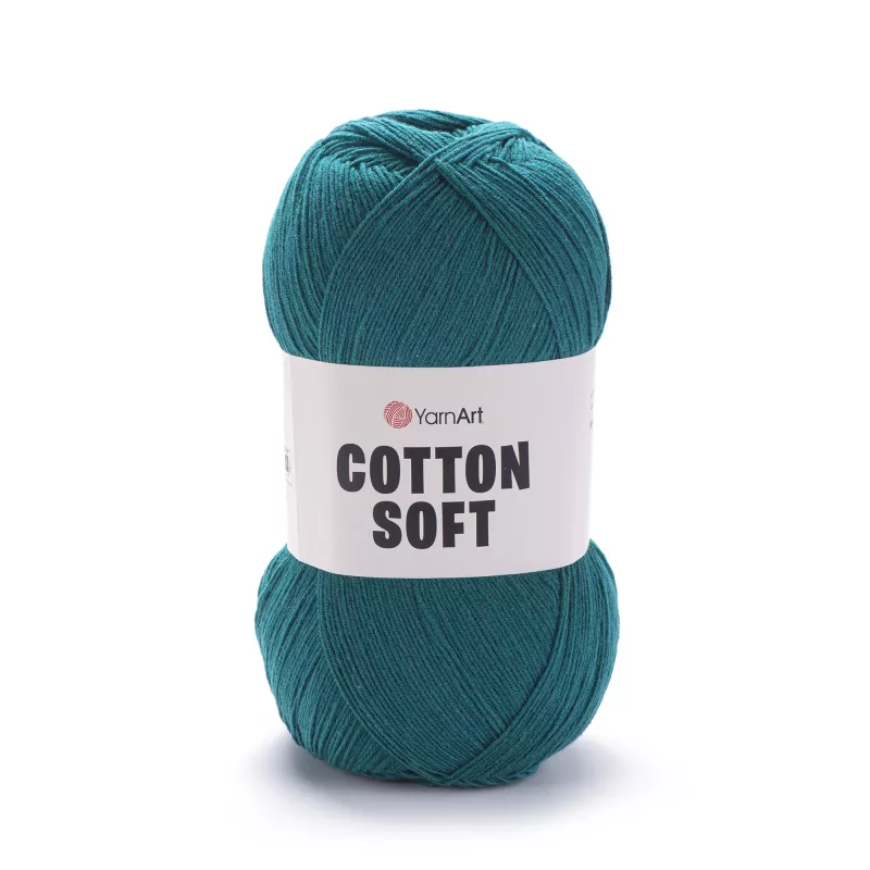 Příze Cotton Soft - smaragdová YarnArt