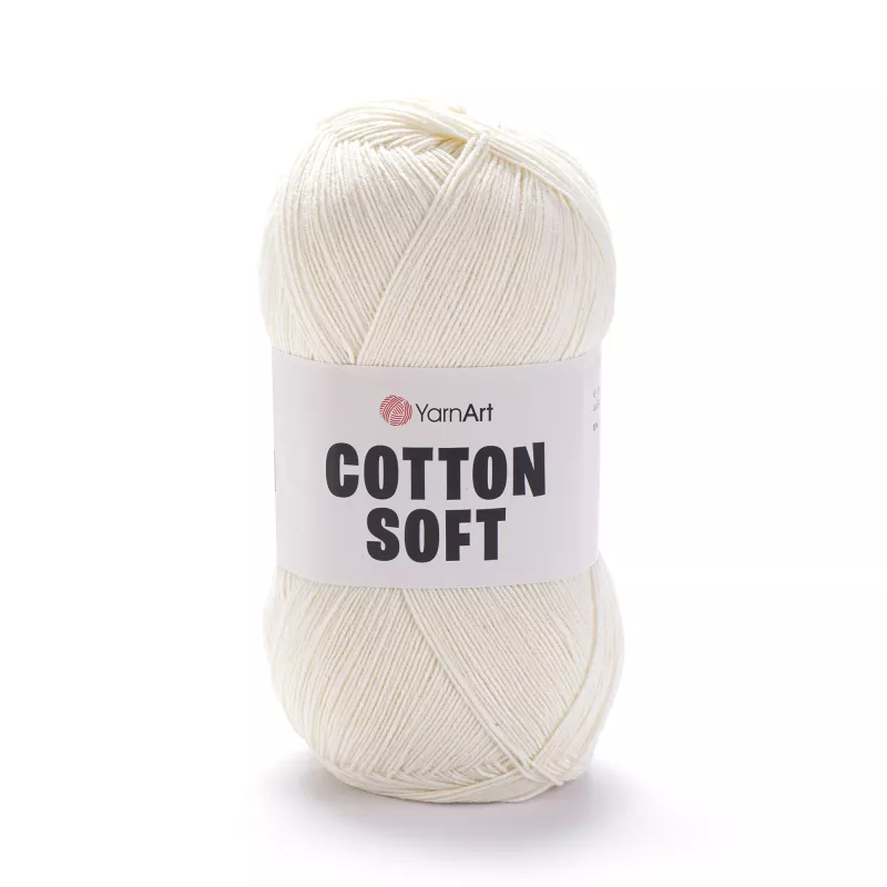 Příze Cotton Soft - smetanová YarnArt