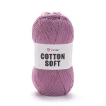 Příze Cotton Soft - starorůžová