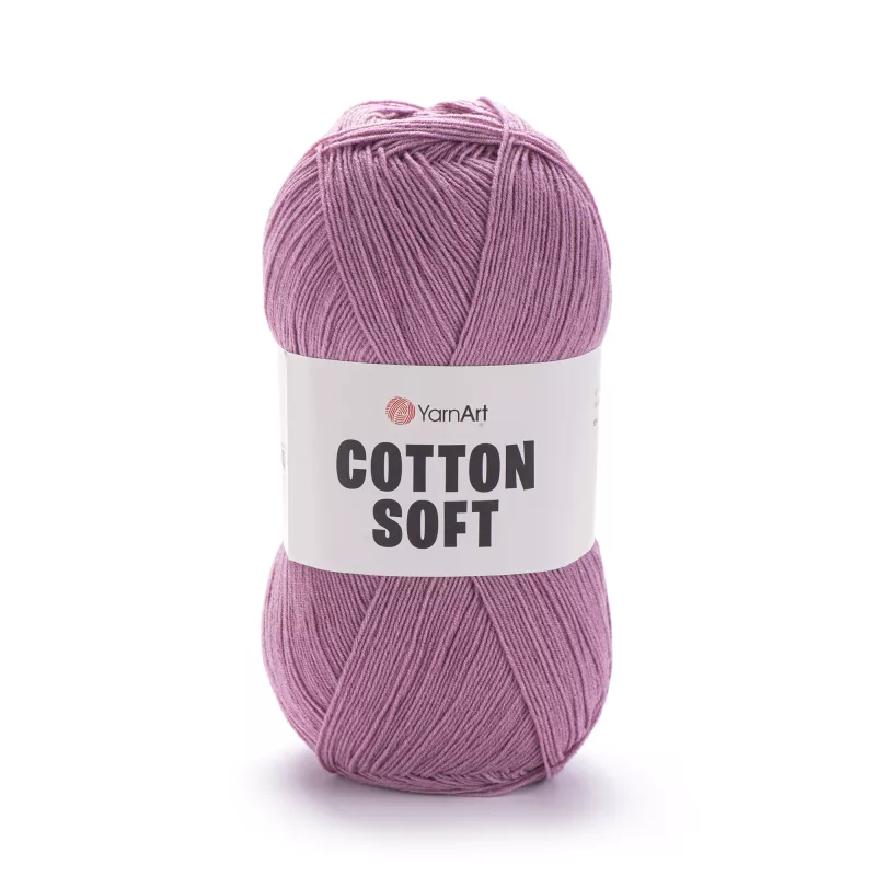 Příze Cotton Soft - starorůžová YarnArt