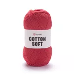Příze Cotton Soft - světle červená