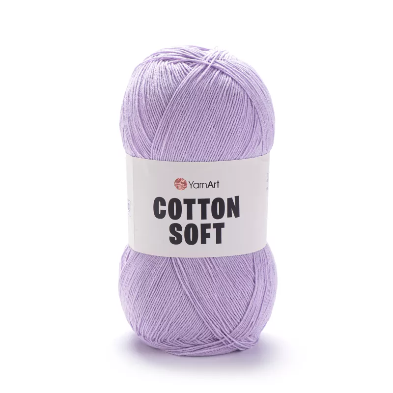 Příze Cotton Soft - světle fialová YarnArt