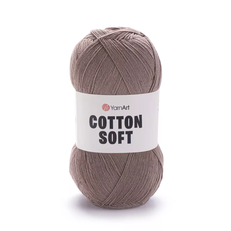 Příze Cotton Soft - světle hnědá YarnArt