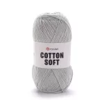 Příze Cotton Soft - světle šedá