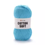 Příze Cotton Soft - světle tyrkysová