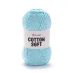 Příze Cotton Soft - světlounce tyrkysová