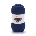 Příze Cotton Soft - tmavě modrá