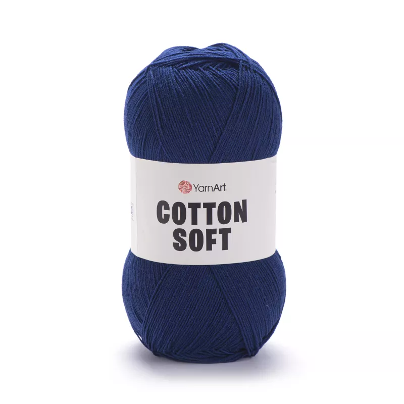Příze Cotton Soft - tmavě modrá YarnArt
