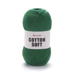 Příze Cotton Soft - tmavě zelená