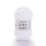 Příze Dolce Baby - bílá