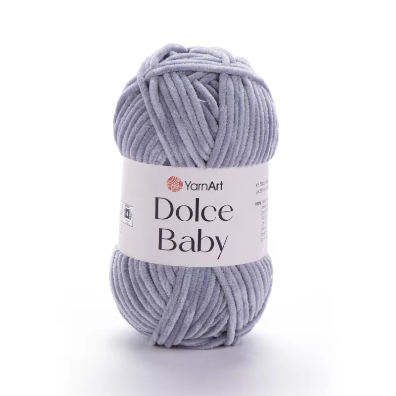 Příze Dolce Baby - středně šedá YarnArt